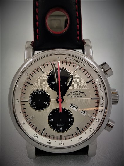 Reloj Muhle Glashutte Hombre Teutonia in Acero M1-29-45 - M1-29-45